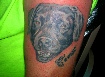 color portrait tattoo