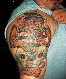 neo trational beatnik koolsville hotrod tattoo