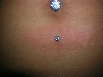 microdermal near the navel