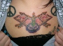 chest piece tattoo for women
