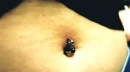 double navel piercing