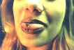 tongue piercing