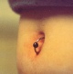 navel-belly button piercing