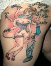 blood pudding style pin up